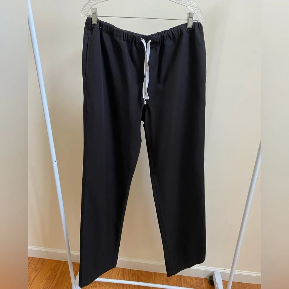 Figs Pisco Basic men's Scrub Pants Sz M Tall black